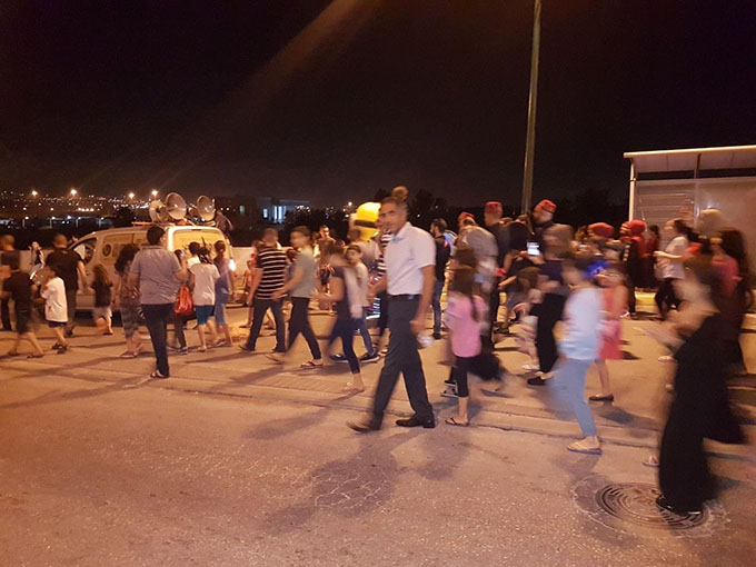 مسيرة رمضانية بمشاركة واسعة في كفر برا